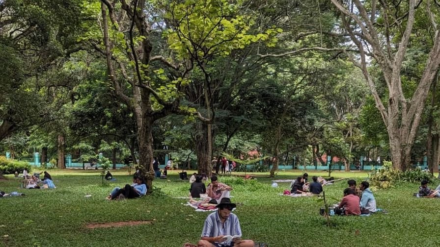 Cubbon Park in Bangalore