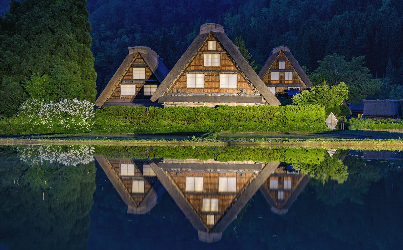 Gifu Village, Shirakawa, Japan