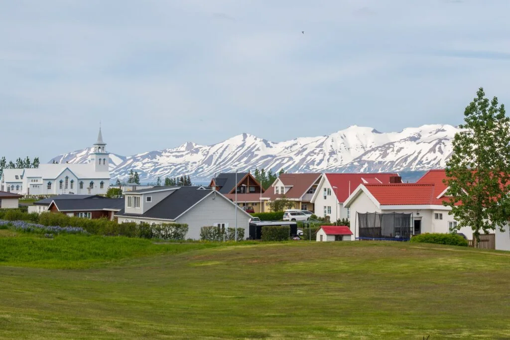Small Remote Village in Iceland