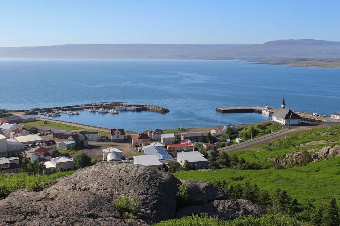 Small Remote Village in Iceland