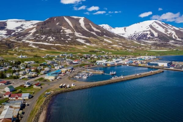 Small Remote Village in Iceland