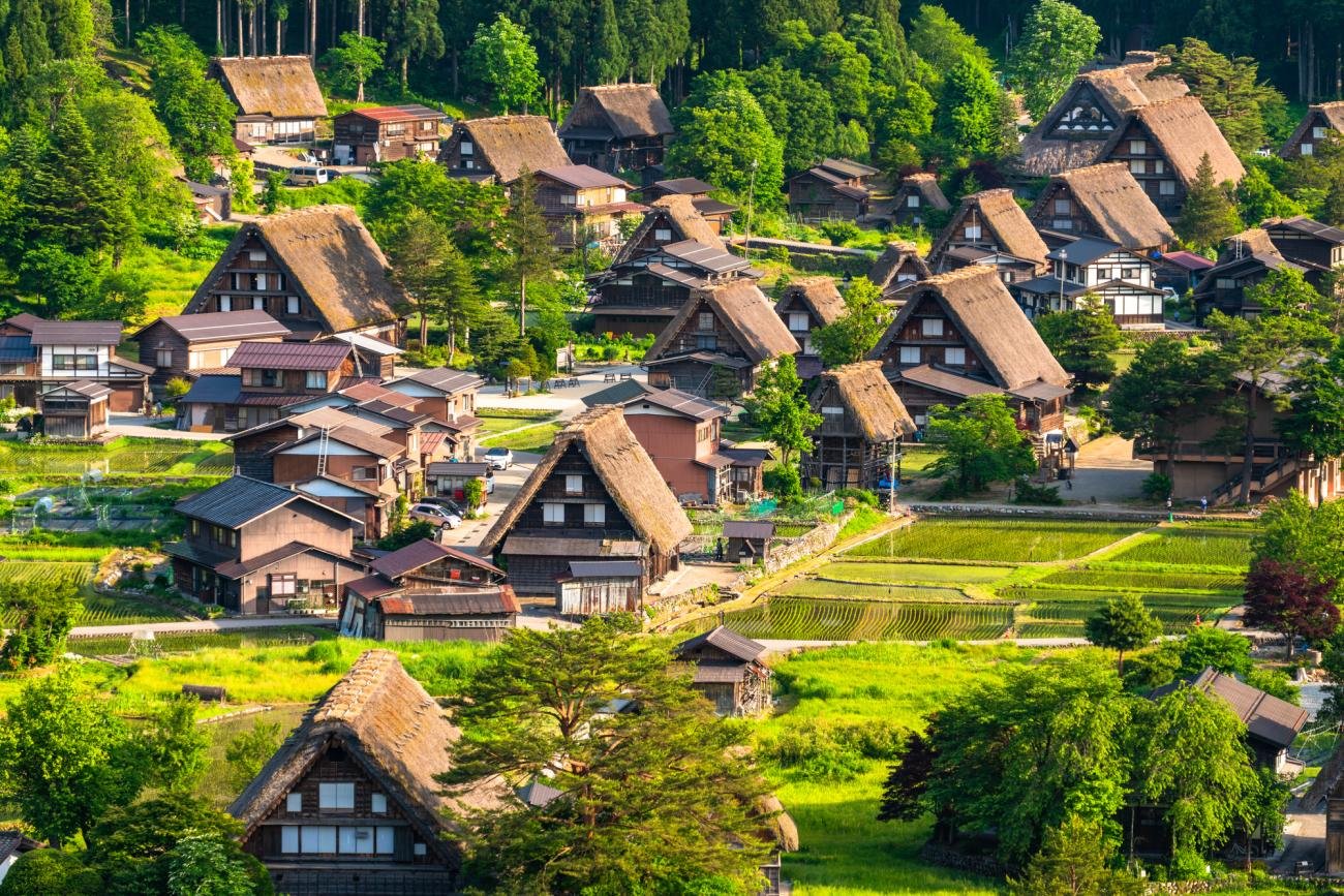 Gifu Village, Shirakawa, Japan